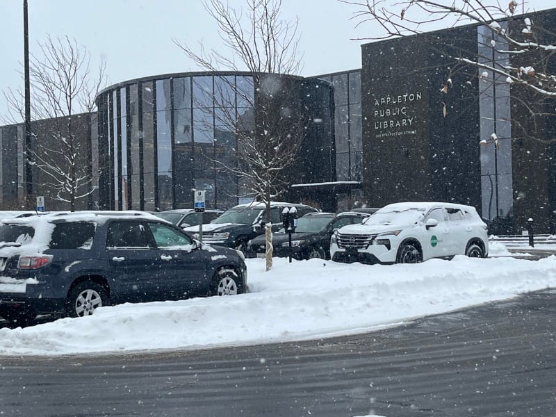 Gallery: New Library Enjoys Snowy, Packed Grand Opening