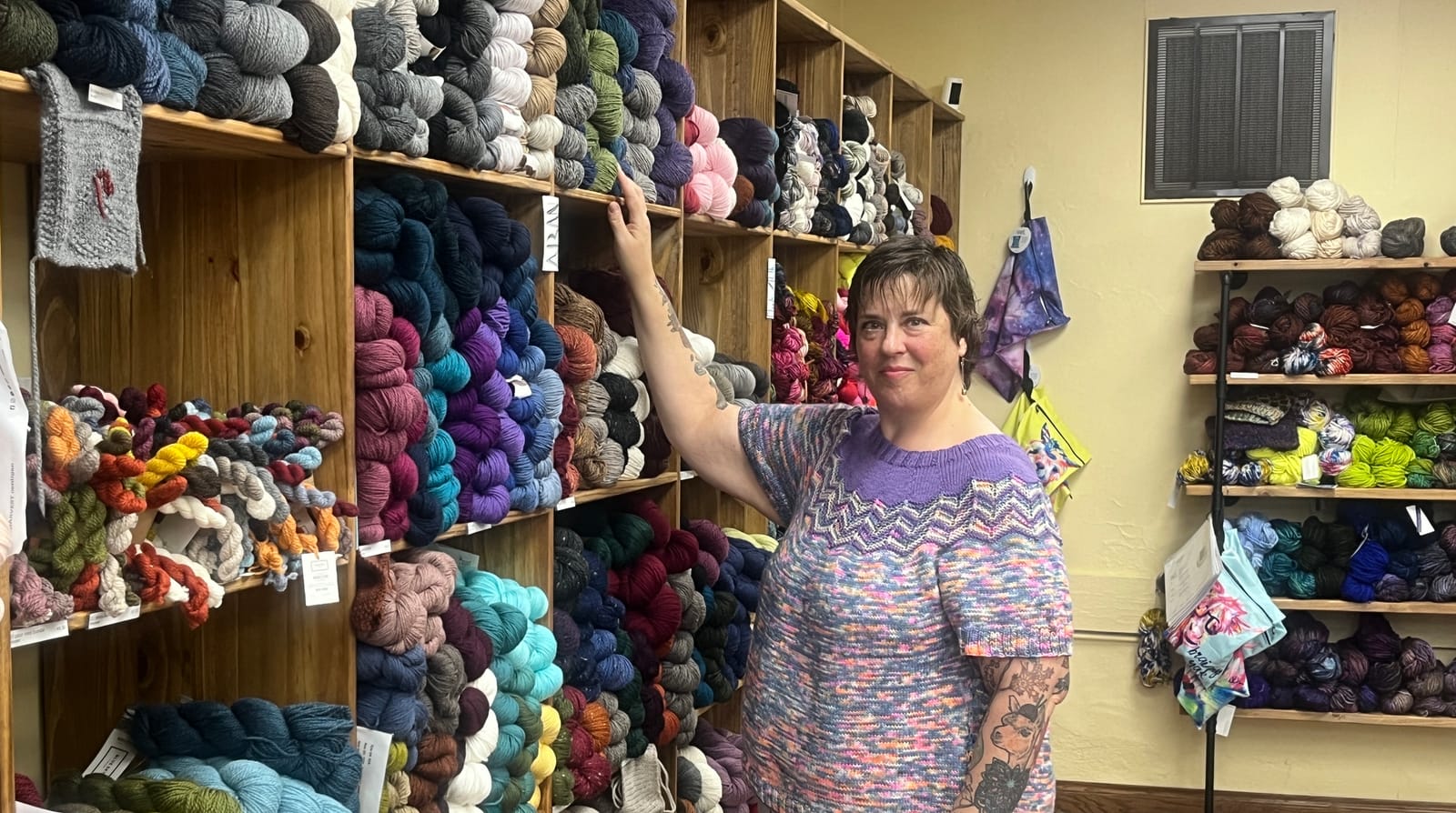 Tariffs threaten sense of community that 'Casting On' has always strived to foster post image