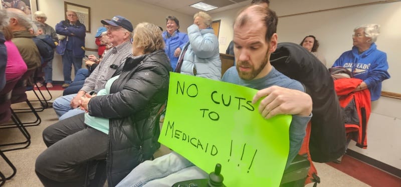 Grothman offers few answers to upset constituents at Town Hall post image